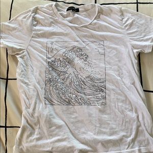 Pacsun great wave t-shirt